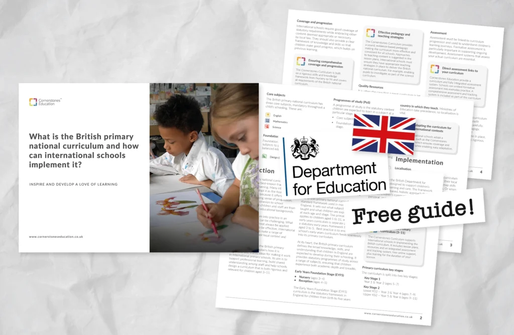 Bringing the British Primary National Curriculum to Life in International Schools