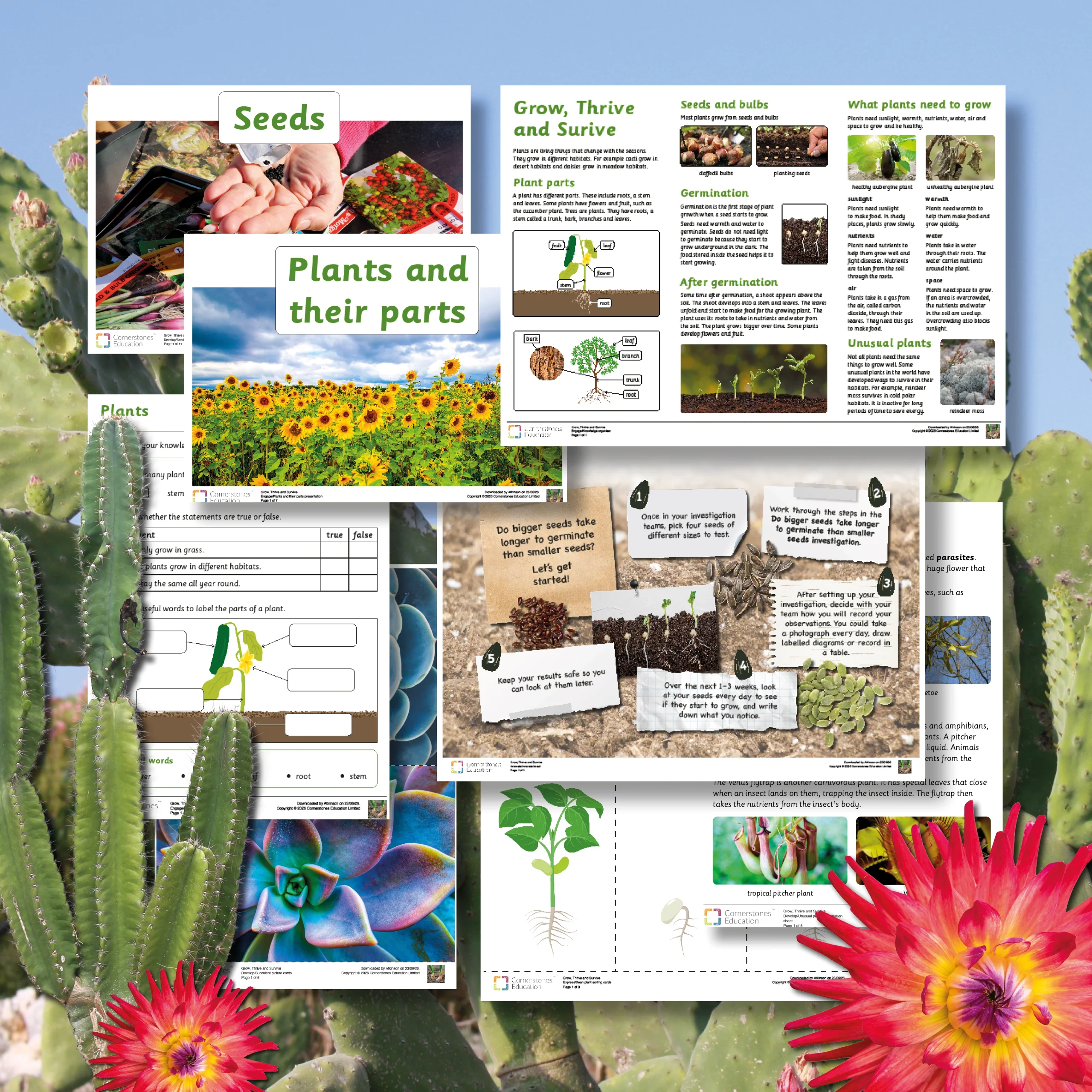 Grow, Thrive and Survive resources