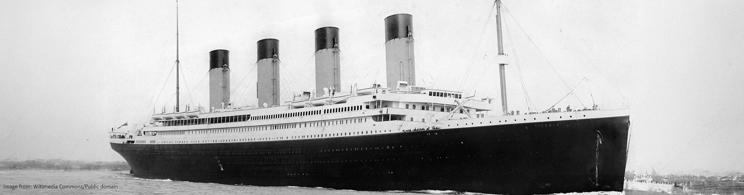 Titanic Tragedy project banner