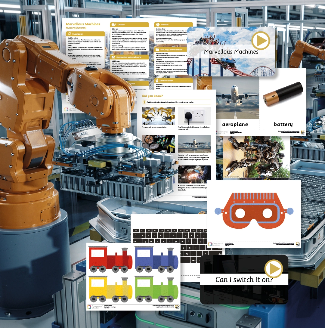 Resources from the Marvellous Machines project